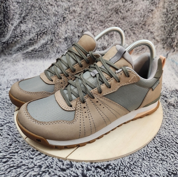 Oboz Bozeman Low Frost Gray Leather Hiking Shoes Womens 7.5 Casual Lace-Up Trail - Picture 4 of 9